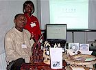 Seth Ndayishimye och Gladys Okocha