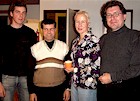 Markus Varjonen, Shakho Nakishbandi, Suvi-Anne Siimes ja Gerd-Peter Lcke